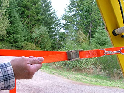 Levelok Ladder Safety Strap - Stabilizer - for Lower Ladder, Model LSS-150-OR