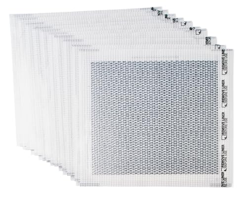 TOOLPRO Professional Grade Drywall Repair Patch, 10 Pack (6 inch x 6 inch) - size: 6 inch x 6 inch