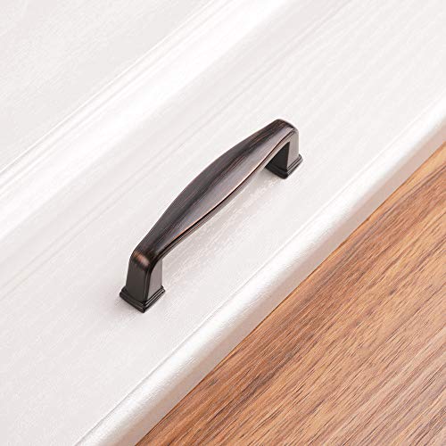 KOOFIZO 30 Pack 3 Inch Oil Rubbed Bronze Kitchen Cabinet Pulls Rubbed Bronze Cabinet Handles Bronze Cabinet Hardware for Kitchen Cabinets 1817 Drawer Dresser Cupboard Bedroom - color: Oil Rubbed Bronze, size: 3" CC - 30Pcs