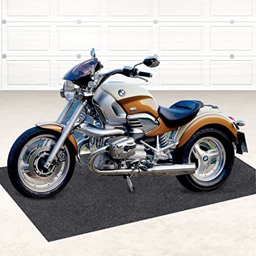 Motorcycle Mat for Garage 36x72 Inches Washable Garage Mats for Under Car Oil Drip Pan Rubber Backing Layer Oil Spill Mat Protects Floor from Spills, Drips, Splashes and Stains Garage Mats - size: 36x72 Inches