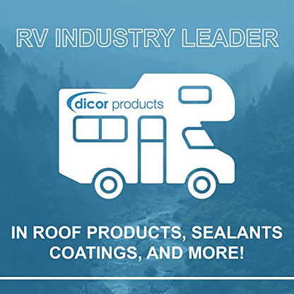 Dicor CS200B-1 Seal-Tite Corner Seal Tape - 2" x 50' Roll - RV, Trailer, Motorhome Repair Tape - size: 2" x 50'