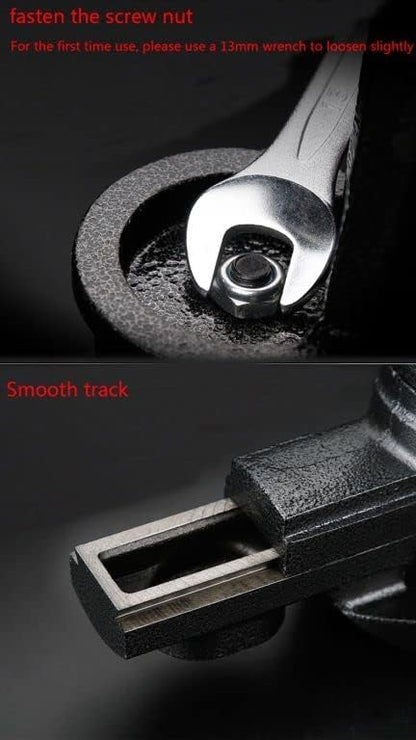 Table Vise Home Vise Clamp-On Vise, 2.5" black - size: 2.5" black