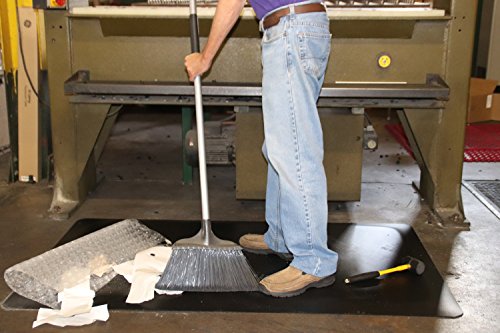 Rhino Mats HDT24DSX5 Heavy Duty Top, 2' x 5', 1", Vinyl, Black - size: 2' x 5', style: 1" THICKNESS