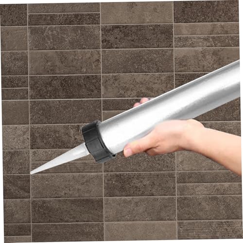 Caulking Tool Gun, 20 Oz Sausage Caulking Guns, Soft and Hard Glue Gun with 10 Nozzles Adhesive Sealant Tool Kit Guns Household Tools Caulk