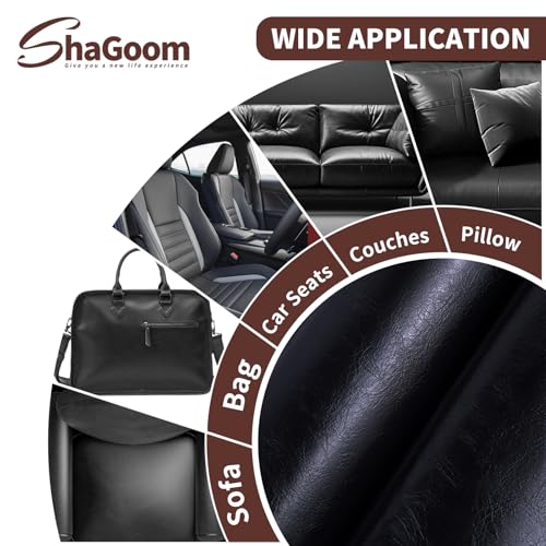 Leather Repair Patch, Strong Sticky Repair Patch Self Adhesive Waterproof, DIY Large Vinyl Patches for Couches, Furniture, Sofa, Car, Chair (Coffee, 3.5X79 inch) - color: Glossy Coffee, size: 3.5X79 inch