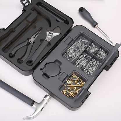 Bates- Household Tool Kit, Small Tool Kit, Tool Set for Home, Small Tool Box Set