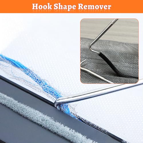 Screen Repair Tool,Window Roller,Spline Installer,6 in 1 Window Installation Tool,Screen Mouse Spline Roller for Installing & Replacing Window Patio Sliding Door (6 in 1) - size: 6 in 1