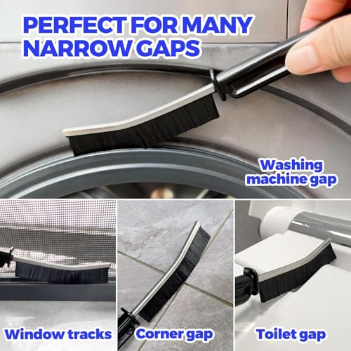 Holikme Dryer Vent Cleaner Kit - Household Cleaning Supplies, Dryer Lint Brush, Refrigerator Long Coil Brush, Flexible Lint Remover, Removing Dust and Pet Hair
