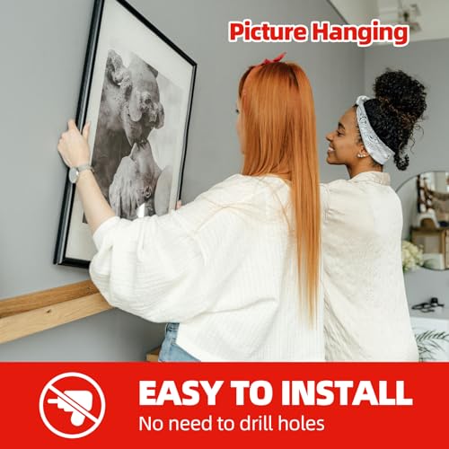 3M Double Sided Tape Heavy Duty, 2" x 9.85FT Removable Mounting Tape for Wall, Extra Strong Foam Tape, Picture Hanging Adhesive Strips Waterproof for Cars, Walls, Home, Office Décor - size: 2in x 9.85ft