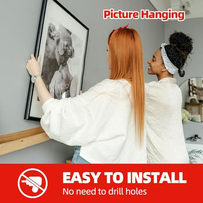 3M Double Sided Tape Heavy Duty, 2" x 9.85FT Removable Mounting Tape for Wall, Extra Strong Foam Tape, Picture Hanging Adhesive Strips Waterproof for Cars, Walls, Home, Office Décor - size: 2in x 9.85ft