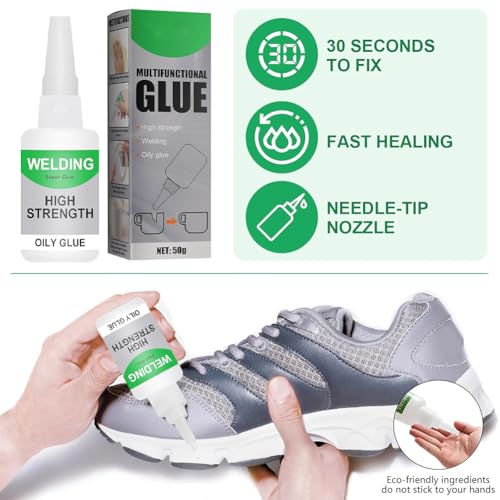 Welding High-Strength Oily Glue, Multifunctional Super Glue for Fast Repair, Universal Strong Adhesive Welding Glue for Metal, Plastic, Wood, Ceramic, Leather, Glass (2)