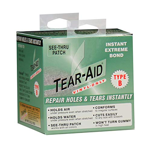 Tear-Aid Vinyl Repair Patch Kit - size: Vinyl Repair - 3" x 5' Roll (Pack of 1)