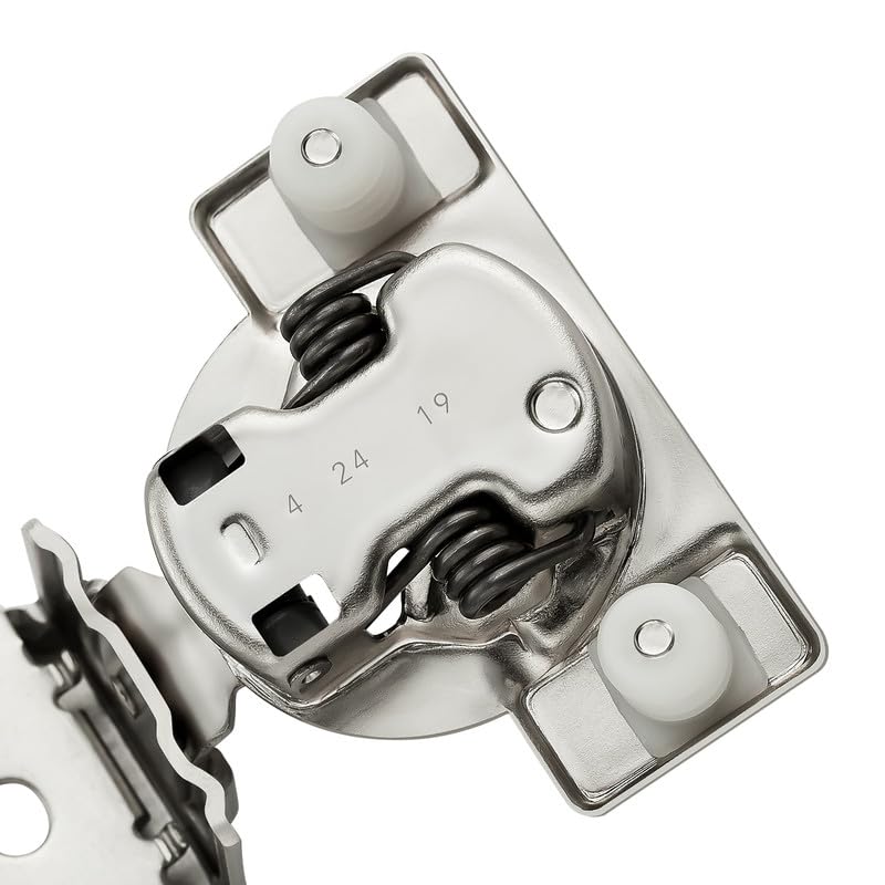 Ravinte 2 Pack 1 Pair 1-5/16 inch Overlay Soft Close Kitchen Cabinet Hinges Stainless Steel Adjustable Kitchen Hinges Satin Nickel Cabinet Hardware - size: 1-5/16 inch Overlay