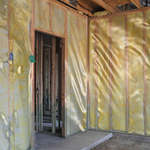Plastic Sheeting (10' x 25') Long, 6 Mil Polyethylene Film & 12 Pack of Painters Plastic Drop Cloth 9x12 Feet.