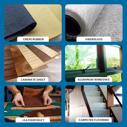 S-18 All-Purpose Adhesive, 4 oz. can - Multi-Purpose, Rubber, Metal, Leather, Felt, Wood, Neoprene, Glass, Flexible, Waterproof, Long Lasting - RH Adhesives - size: 4 oz