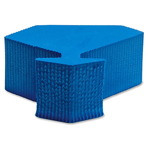 Lorell LLR42590 Door Wedge, Blue - size: 1 Count (Pack of 1)