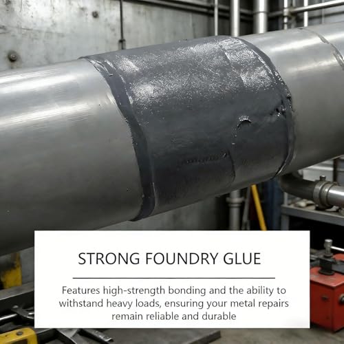 Strong Foundry Glue, High Temperature Resistant Casting Repair, Metal Repair Glue, Premium Liquid Welding Filler for Metal Defects and Repairs, 2pcs - color: AB2PC