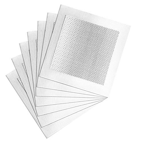 7pcs Drywall Repair Patch, 6" x 6" Drywall Patch Self Adhesive Aluminum Wall Repair Patch Kit - size: 6" x 6", 7 PCS