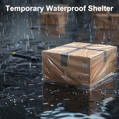 3pcs 9X12FT Plastic Drop Cloths,Waterproof Anti-dust Cover, Disposable Tarp for Painting for Couch/Furniture Cover - size: 3pack