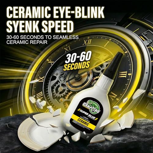 Ceramic Super CA Glue 1oz +1g Kit, Food-Safe Clear Repair Glue for Pottery Porcelain Mugs Clay Dishes, Heat-Resistant Waterproof Instant Cyanoacrylate Adhesive for General Home Repair, Dishwasher - size: 1 Oz., style: Ceramic Glue