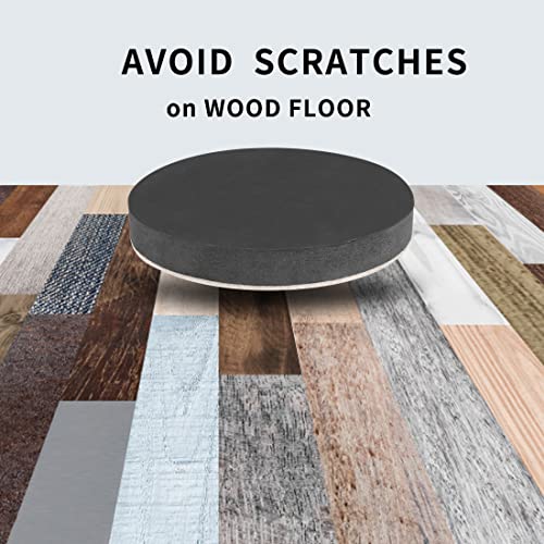 Yelanon Felt Furniture Sliders, 8pcs 4 3/4” Furniture Sliders for Carpet Pads Hardwoods Floors, Heavy Furniture Movers Sliders, Reusable Furniture Moving Pads, Floor Protectors for Carpet - size: 8pcs 4.75"
