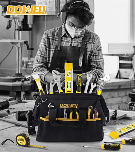 DOWELL 229PCS Tool Sets for Men, Household Hand Tool Kit, Home Repairing Tool Set for Maintenance with 14-Inch Storage Bag - size: 229 PCS