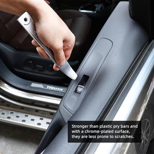 4140 Pry Tool, Pry Bar Trim Removal Tool, Pry Tool, Pocket Pry Bar, Car Trim Removal Tool Kit, Trim Removal Tool Kit, Panel Removal Tool Interior Trim Removal Kit For Planes, Automotive Tools - color: 1 Pc