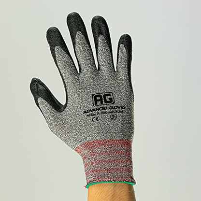 – NiTex P-200 Nylon Nitrile Gloves, Breathable Nitrile Foam Coated Utility Gloves for Insulated Grip, Grey, 3-Pair, Medium - color: Grey, size: 3 Pairs (Medium)