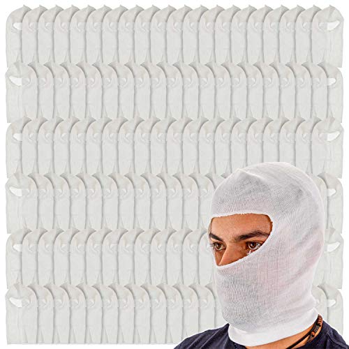 TCP Global Premium Painters Spray Socks, One Size Fits All (Pack of 12) - Snug Soft Stretch Cotton Hood Mask