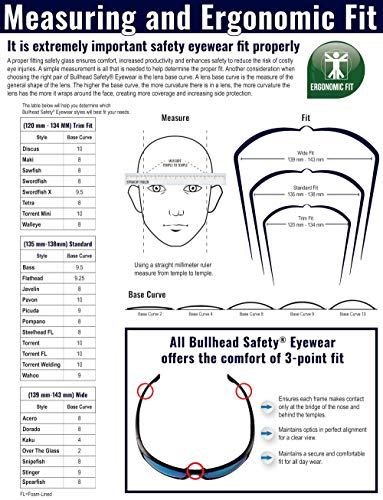 Bullhead Safety Eyewear Maki Glasses - Anti-Fog, Lightweight, Impact/Scratch Resistant, UV Blocking Sunglasses for Hunting/Shooting, Outdoor Sports, Construction, Brown/Crystal Brown - color: Brown Lens, Crystal Brown Frame, style: Anti-fog, Precision Len