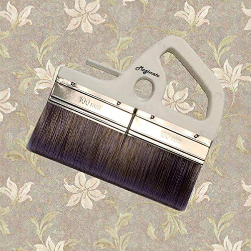 Magimate 8 Inch Large Paint Brush, Flat Wide Varnish Brush for Acrylic Painting, Wallpaper Glue, Furniture, Fence Stain & Art Gesso - Soft Poly Paddle