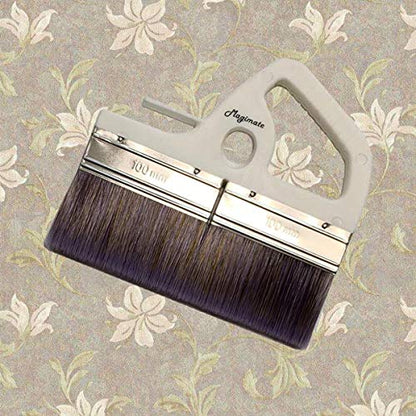 Magimate 8 Inch Large Paint Brush, Flat Wide Varnish Brush for Acrylic Painting, Wallpaper Glue, Furniture, Fence Stain & Art Gesso - Soft Poly Paddle
