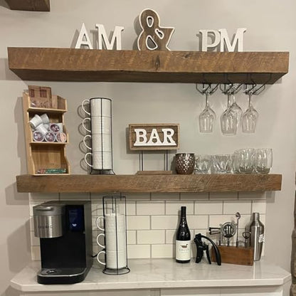 7 Inch Black Wine Glass Rack, Under Cabinet Stemware Holder, Hanging Stemware Holder for Cabinet Kitchen Bar, Set of 4 - color: Black, size: 7 Inch 4 Pack
