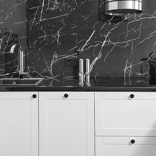Kitchen Cabinet Knobs and Pulls Matte Black Drawer Knobs Single Hole Closet Door Knobs Dresser Handles Furniture Knobs,2 Pack - color: Matt Black, size: 2 Pack, style: Modern