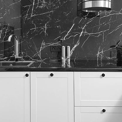 Drawer Knobs Matte Black Cabinet Knobs and Pulls Single Hole Knobs for Cabinets and Drawers Dresser Knobs Kitchen Cabinet Hardware,10 Pack - color: Matt Black, size: 10 Pack, style: Modern