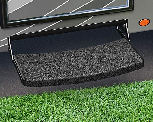Prest-O-Fit 2-0222 Trailhead Universal RV Step Rug 22 in. Wide - Harbor Gray - color: Harbor Gray
