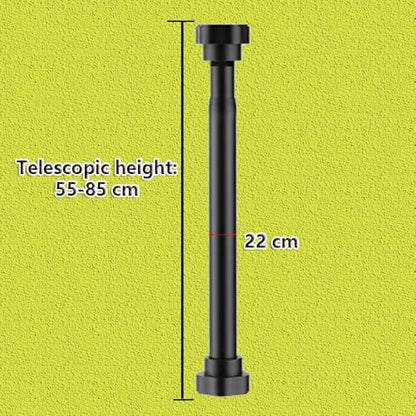 Sink Support Legs Adjustable, Undermount Basin Brackets Black Furniture Leg, Stainless Steel Support Poles Repair Kit for Kitchen Sink Table Leg(2*Height 55-85cm(21.6"-33.5")) - size: 2*Height 55-85cm(21.6"-33.5")