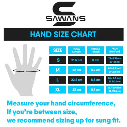 SAWANS Safety Work Gloves Gardening Working Gloves Mens Women Mechanic Construction Utility Flexible Padded Palm Protection - size: Large