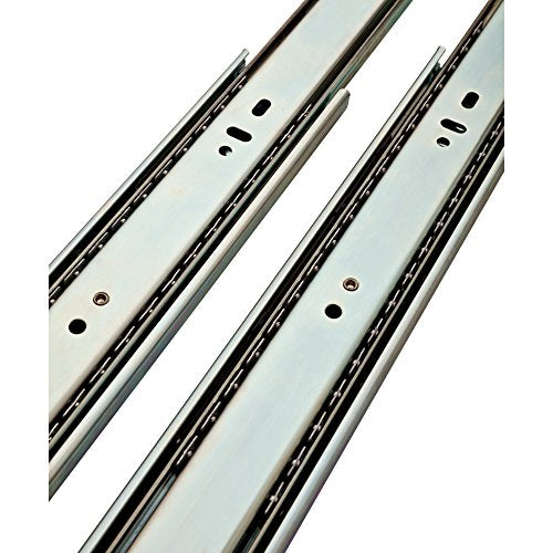 Liberty D80614C-ZP-W 14-Inch Ball Bearing Drawer Slides