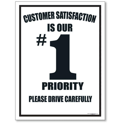Champ@ Premium Poly-Back Floor Mats – Plastic-Backed Disposable Auto Floor Mats, 17" x 21", Box of 500 (Smiley Face) - color: Smiley Face