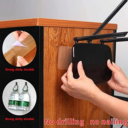 50PCS Double Sided Adhesive Pads for Mounting, 2.36in Two Sided Pre-Cut Square Tape, Sticky Tack Double Sided Tape for Walls Hanging, 2 Sided Nano Wall Mount Heavy Duty Removable Clear 60mm - size: 50pcs 2.36inch X 2.36inch