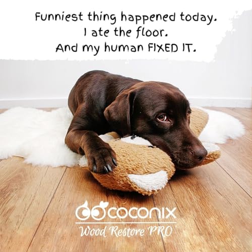 Coconix Floor & Furniture Repair Kit | Fix Scratches, Scuffs, and Dents on Hardwood Floors, Furniture, and Laminate Surfaces | Easy Application with Kneadable Putty