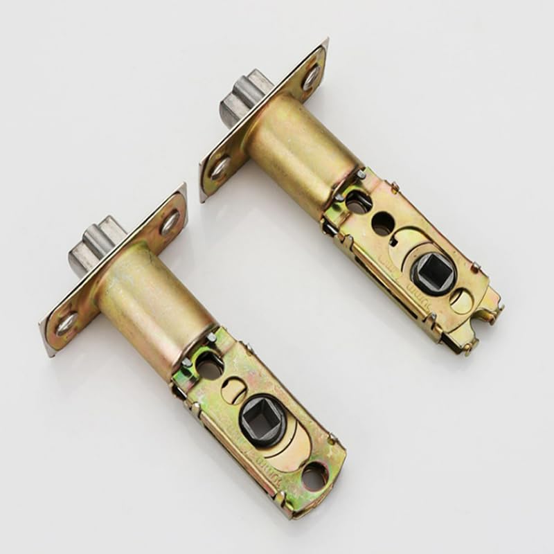 1PCS Adjustable Deadlatch 2-3/8'' or 2-3/4'', Keyed Entry Door Lock Replacement Latch and Strike,Smart Door Lock Deadlatch,Inner Door Handles Universal Replacement Part
