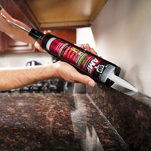 DAP AMP Kitchen and Bath Sealant, Clear, 9 Oz (7079800763)