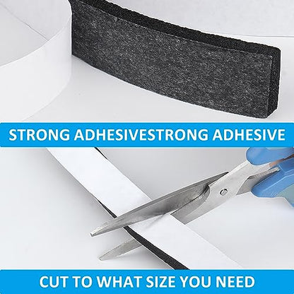 DGSL Foam Insulation Tape, 1In x 3/8In x 16.5Ft Weather Stripping Door Seal Strip for Doors and Windows,Sliding Door,Sound Proof Soundproofing Door Seal,Weatherstrip,Air Conditioning Seal Strip - size: 1in X 3/8in X 16.5ft