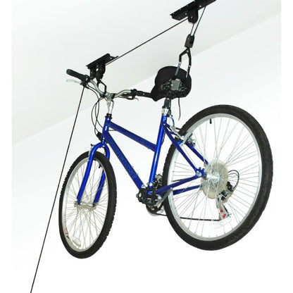 Bike Hanger - Overhead Hoist Pulley System with 100lb Capacity for Bicycles or Ladders - Secure Garage Ceiling Storage by Rad Sportz - size: 1-Pack
