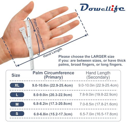 Dowellife Cut Resistant Gloves Food Grade Level 5 Protection, Safety Kitchen Cuts Gloves for Oyster Shucking, Fish Fillet Processing, Mandolin Slicing, Meat Cutting and Wood Carving. (Small-3 Pairs) - size: Small (Pack of 3), style: Original