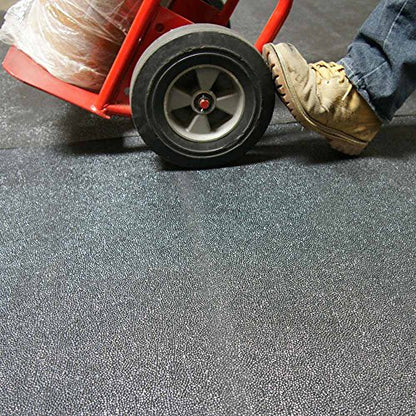 Rubber-Cal Tuff-N-Lastic Rubber Flooring Runners - size: 1/8-Inch x 4 x 2.5-Feet