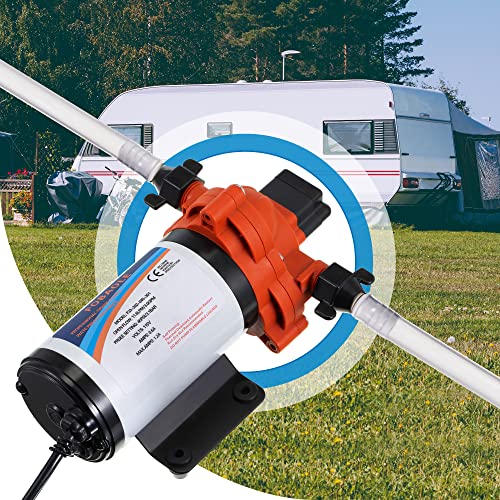 Dreyoo 1/2 Inch x 14 NPT Barb Elbow and Straight Swivel Adapter RV Water Pump Fittings with Thread Seal Tape, Female Threaded Pex for Strainer (Straight) (Dreyoo-Fittings-2354)