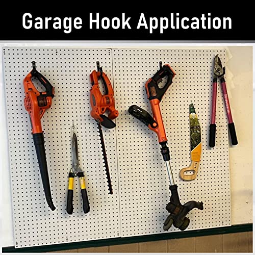 Garage Hook, 20Pcs Wall Mount Utility Hooks, 3.5Inch Heavy Duty Storage J Hanger